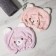 Cup for drying the hair of the Dolyan "Bear", microfiber, color mix