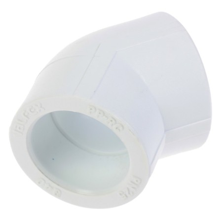 Valfex corner, polypropylene, d = 40 mm, 45 °