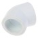 Valfex corner, polypropylene, d = 40 mm, 45 °