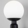Wall lamp with a glass ceiling Bubble, 60W, E27, 13x16.8x29 cm
