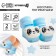 Set of socks - rattles "Panda", 2 pcs, crumb me