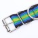 Four -layer collar, 50 x 3 cm, multi -colored