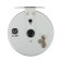 Inertial coil, metal, diameter 9 cm, gray color, tl90