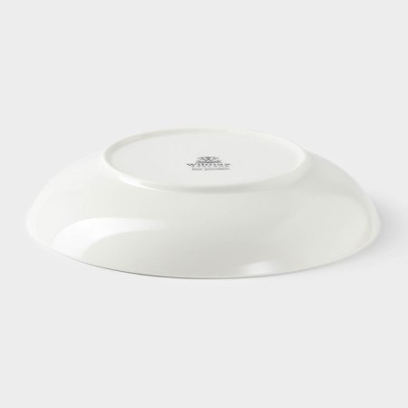 Porcelain deep porcelain Wilmax olivia, 900 ml, D = 23 cm, white color-2
