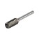 Bordra tundra Type C is cylindrical with rounding, 12 x 25 mm, shank 6 mm