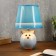 Lamp children's ceramics "Blue Bird" 1x40W E14 20x20x30 cm Risalux