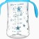 Finding bottle Ø50mm shg, +3 months, 260ml, blue color