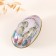 Casket Metal Egg "Two Easter Bunnies" 7x6.5x11 cm