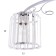 Chandelier 91286/2 E27 40W white-chrom 46x15x25 cm Bayerlux