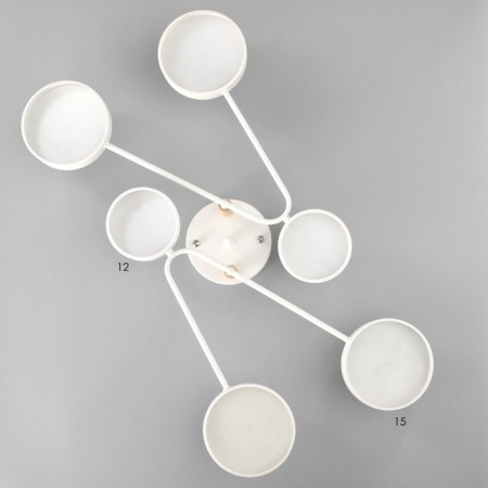 Rales "Ravella" 6XLED 60W white 73x73x15 cm Bayerlux-5