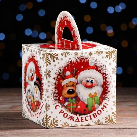 Gift box "Winter Tale", 14 x 14 x 14 cm-1