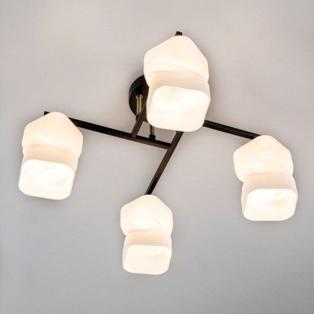 Lamp Citilux "Jerome" CL129245, 49x49x26 cm, 4x75W, E27, Black Color Black-4