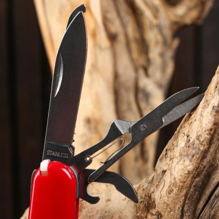 Swiss knife "Master K" 12V1, red-3