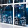 Garland “fringe” 2.4 × 0.9 m with nozzles “deer”, ip20, transparent thread, 138 LED, white glow, 8 modes, 220 V
