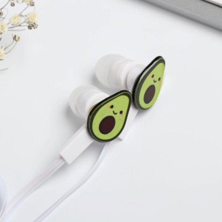 Vacuum headphones in the package "You are my half", with a microphone, 10 x 15 cm-2