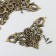 Metal corner "Patterned" bronze set 4.5x4.5 cm