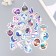 Stickers Stickers for Scrapbooking "Cosmos" 9-334