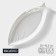 Porcelain dish Magistro "Fish", 35 × 16.5 × 3 cm, white color
