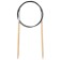 Circular knitting needles, bamboo, 4.0 mm/80cm, 1 pcs
