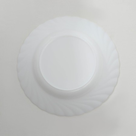 A set of soup plates Luminarc Trianon, 650 ml, d = 22 cm, glass ceramics, 6 pcs, white color-3