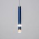 Suspension lamp "Regent" LED 5W 4000K Blue 3.3x3.3x30-130cm