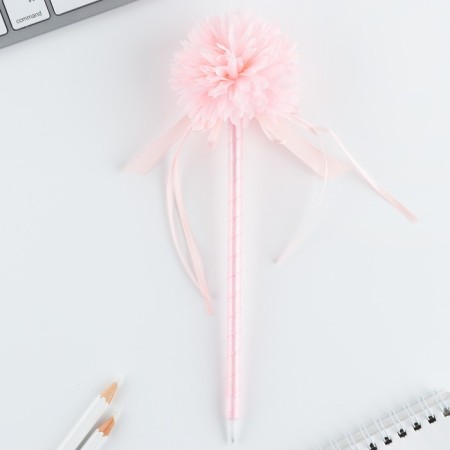 Handle Blue Blue Paste 1.0 mm “March 8” Chrysanthemum with ribbons-1