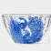 Gzhel salad bowl, glass, 250 ml