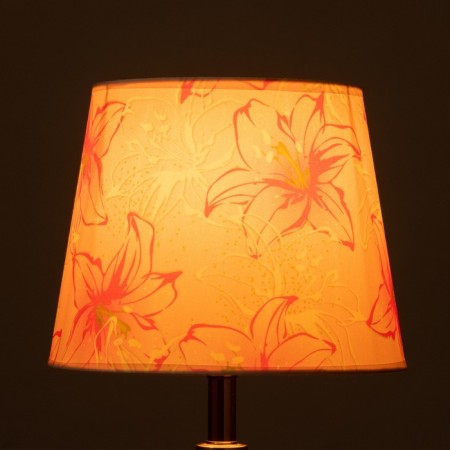 Universal lampshade "Large flowers" E27/E14 24x24x19cm-6