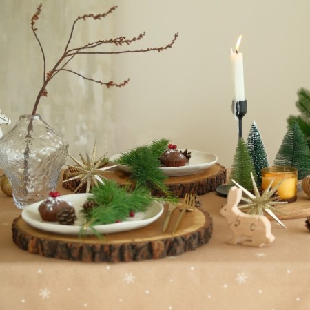 Baby New Year's Ethel "Fir Branches" 144x220 cm, 100% cotton, 190g/m2-3