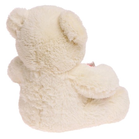 Soft toy "Bear Martin with Heart", 65 cm, milk color-2