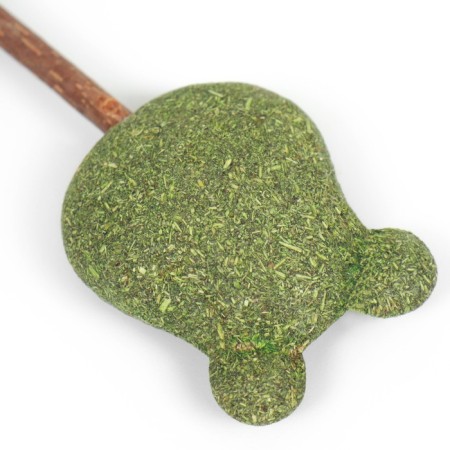 A toy for cats from cat mint "Bear" on a wand from Matathabi, 13 cm-2