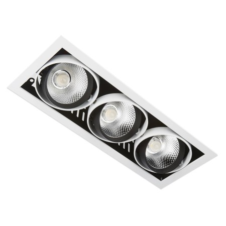 Introduced cardan lamp Ambrella Techno Spot Techno T813 BK/CH 3*12W 4200K, 12W, LED, white, black color.