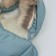 Set for discharge Winter Kinderlitto "Lapland", 5 items, height 56-62 cm, color gray-blue