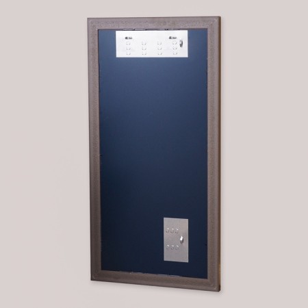 Symphony mirror, wall -mounted 50 × 95 cm, plastic frame, 48 mm-5