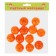 Mandarins account set, 12 pcs., Mandarin 3.2 × 2 cm