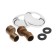 Universal Everest Comer B46-025, single-leaf, flat spout, chromium