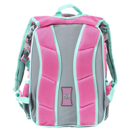 Frame backpack 39 x 29 x 17 cm, gray/turquoise ACR22-179-11-5