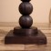 Coffee table 41x41x59 cm, aluminum/marble