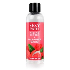 Massage oil SEXY Sweet Nectar Lychee, with pheromones, 75 ml