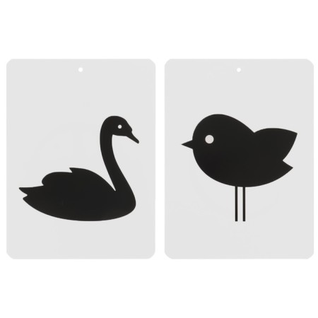 Developing set according to the method of G. Doman: developing cards and rattles, crumb I-5