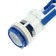 Reinforcement for flush tanks "RBM" AS-17.3M, "Stop Shti", with lower eyeliner, button chrome
