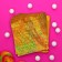 Gift holographic package with sticky tape, "starry sky", 10x10+2 cm set 5pcs