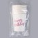 A one -time paper glass "Happy Birthday, Pink", 250ml