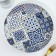 Ceramic plate "Morocco", 25.5 cm, white color