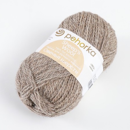 Yarn "sheep wool" 100% wool 200m/100g (530-s.-1