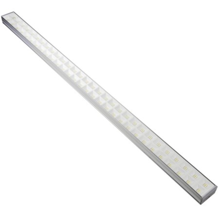 LED LED invoice Uniel, 100 W, IP40, LED, 4000K, 11000 lm, 35x1200x65 mm, silver color