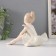 Souvenir ceramics "Young ballerina after rehearsal" 15x12.5x9.5 cm