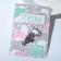 Brooch "Cat is graceful", green color in black silver