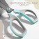 Scissors are universal, mowed blade 8.5 ", 21 cm, color mix