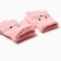 Ploves for children, pink color, size 14-15 (4-8 years)
